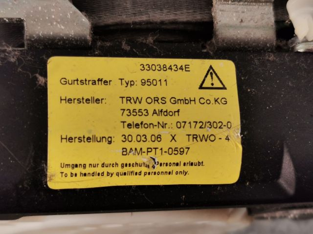 bontott RENAULT MODUS Bal első Biztonsági Öv