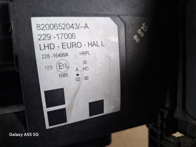 bontott RENAULT MODUS Bal Fényszóró