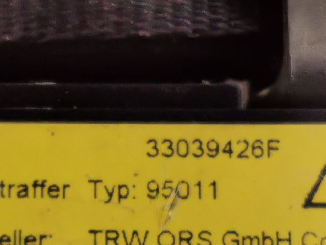 bontott RENAULT MODUS Bal hátsó Biztonsági Öv