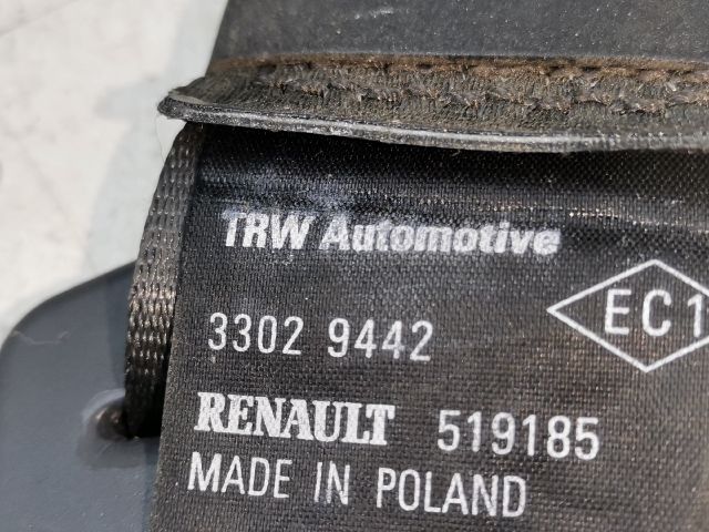 bontott RENAULT MODUS Hátsó középső Biztonsági Öv