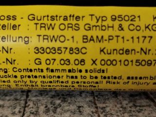 bontott RENAULT MODUS Jobb első Biztonsági Öv