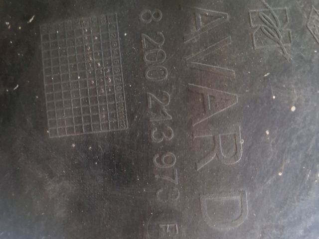 bontott RENAULT MODUS Jobb első Hátsó Dobbetét (Kerékjárati, Műanyag)