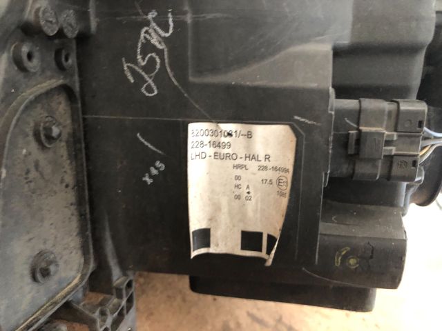 bontott RENAULT MODUS Jobb Fényszóró