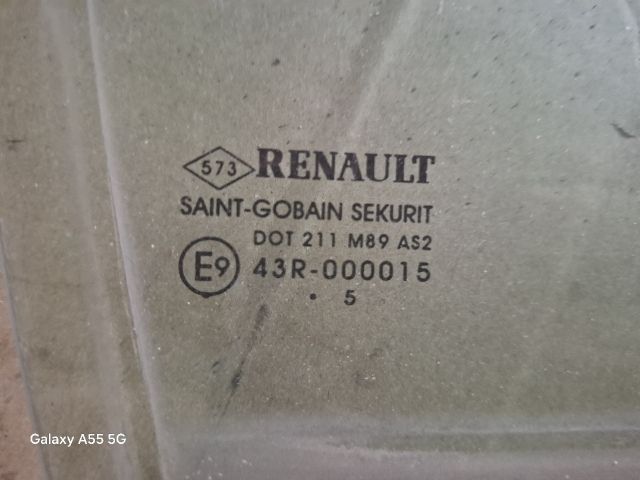 bontott RENAULT MODUS Jobb hátsó Ablak