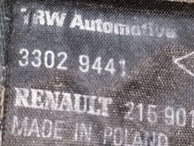 bontott RENAULT MODUS Jobb hátsó Biztonsági Öv