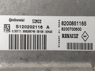 bontott RENAULT MODUS Motorvezérlő