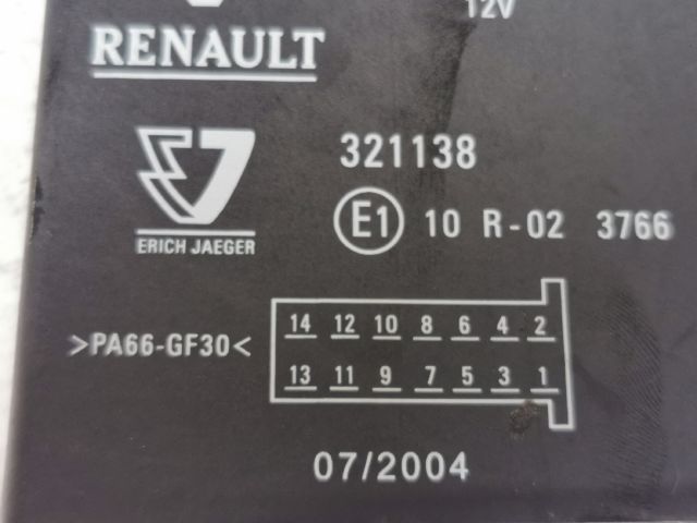 bontott RENAULT MODUS Vonóhorog Elektronika