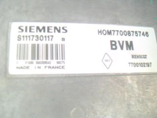 bontott RENAULT SCÉNIC I Motorvezérlő