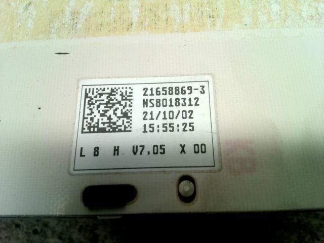 bontott RENAULT SCÉNIC I Kilométeróra