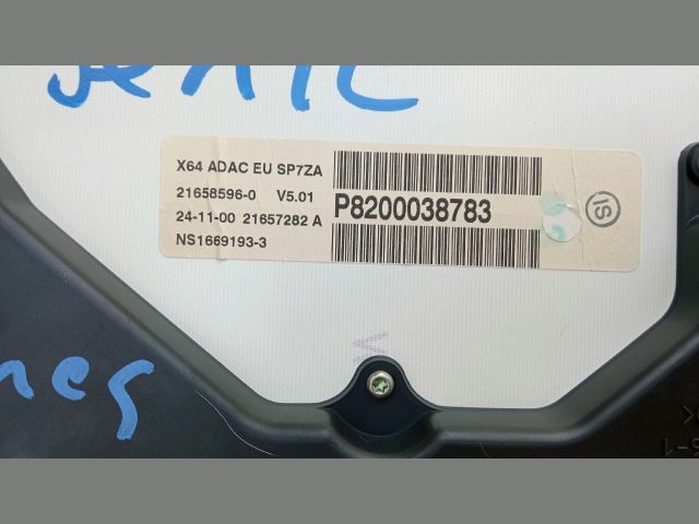 bontott RENAULT SCÉNIC I Kilométeróra