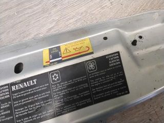 bontott RENAULT SCÉNIC I Homlokfal (Üres lemez)