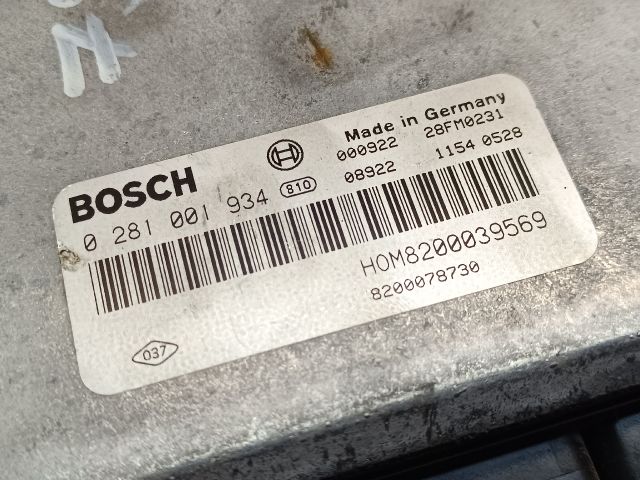 bontott RENAULT SCÉNIC I Motorvezérlő