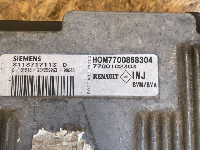 bontott RENAULT SCÉNIC I Motorvezérlő