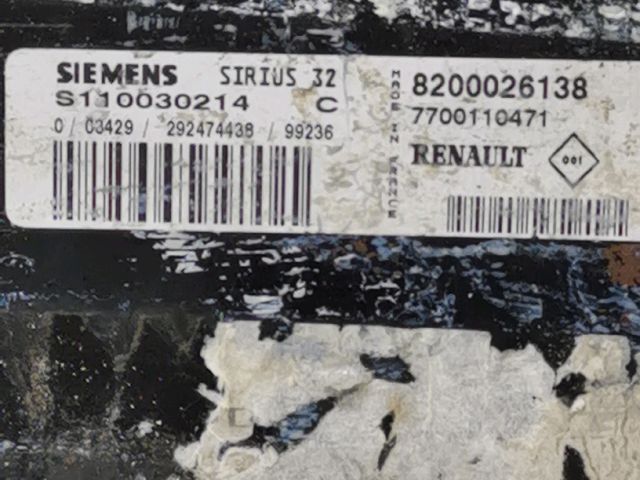 bontott RENAULT SCÉNIC I Motorvezérlő