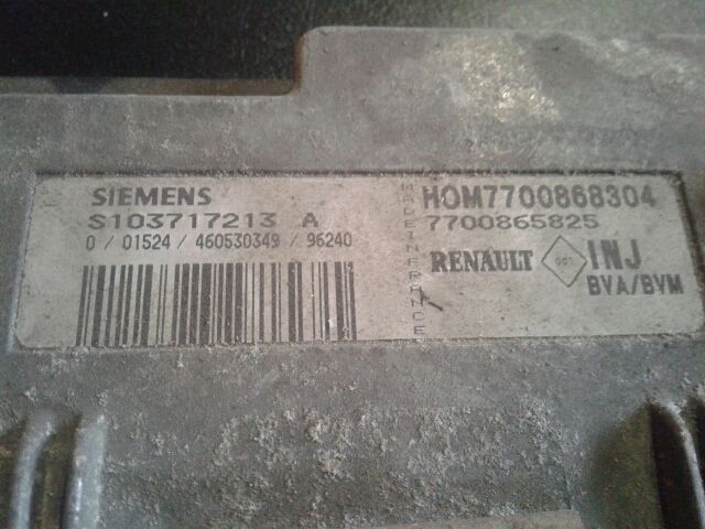 bontott RENAULT SCÉNIC I Motorvezérlő