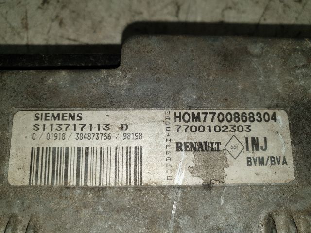 bontott RENAULT SCÉNIC I Motorvezérlő