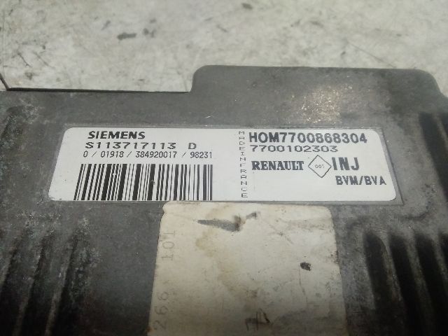 bontott RENAULT SCÉNIC I Motorvezérlő