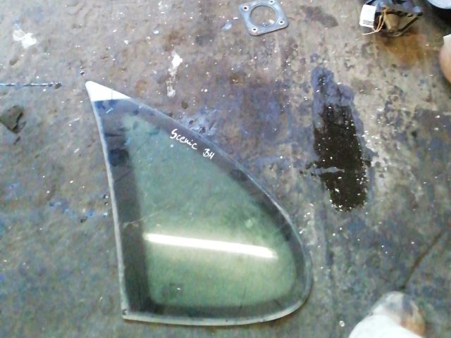 bontott RENAULT SCÉNIC I Bal C Oszlop Oldalablak Üveg