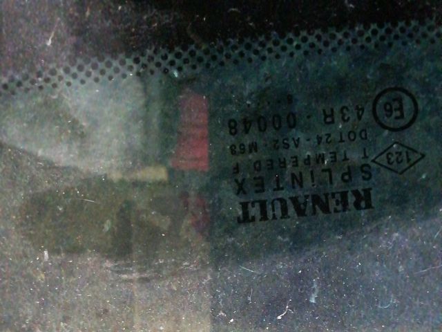 bontott RENAULT SCÉNIC I Bal C Oszlop Oldalablak Üveg