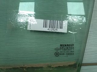 bontott RENAULT SCÉNIC I Bal első Fixüveg (Ajtóban)