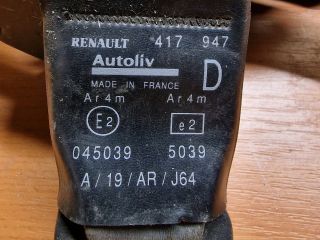 bontott RENAULT SCÉNIC I Bal hátsó Biztonsági Öv