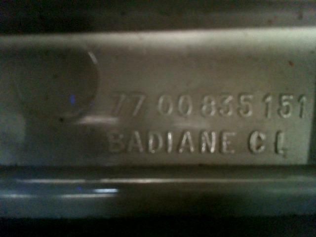 bontott RENAULT SCÉNIC I Beltér Világítás Első