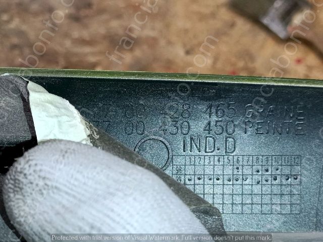 bontott RENAULT SCÉNIC I Csomagtérajtó Díszléc