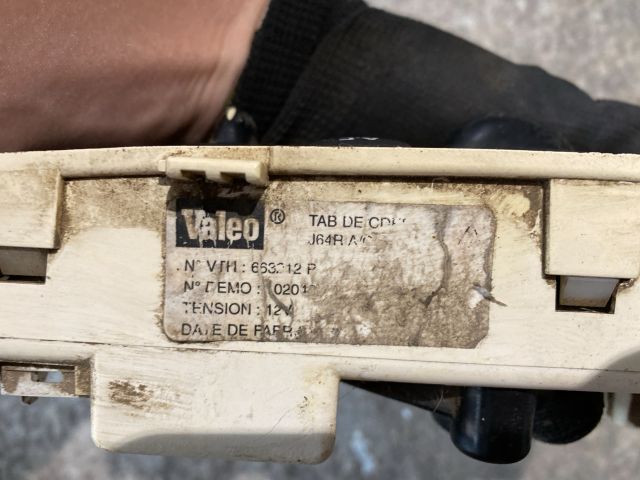 bontott RENAULT SCÉNIC I Fűtéskapcsoló (manuális klímás)