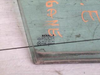 bontott RENAULT SCÉNIC I Jobb első Fixüveg (Ajtóban)