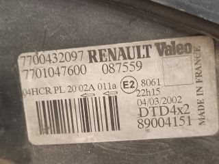 bontott RENAULT SCÉNIC I Jobb Fényszóró