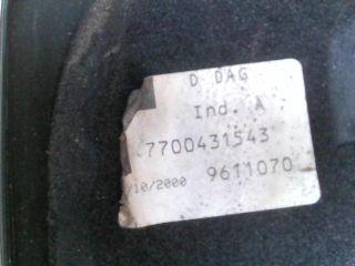 bontott RENAULT SCÉNIC I Jobb Visszapillantó Tükör (Mechanikus)