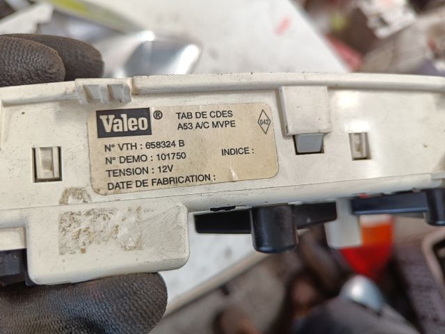 bontott RENAULT SCÉNIC I Klíma Kapcsoló