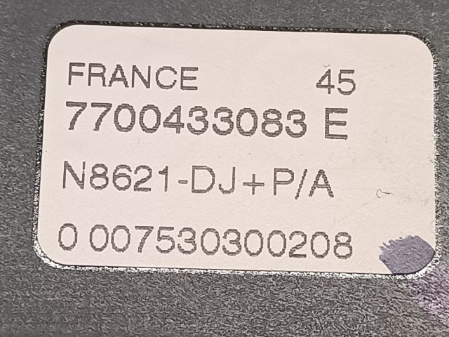 bontott RENAULT SCÉNIC I Kormánylégzsák