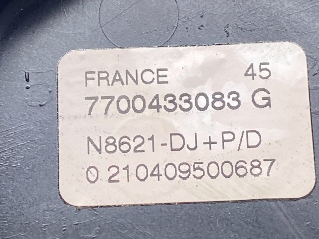 bontott RENAULT SCÉNIC I Kormánylégzsák