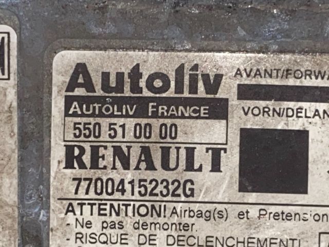 bontott RENAULT SCÉNIC I Légzsák Elektronika