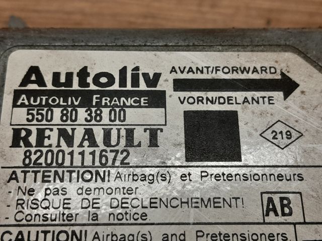 bontott RENAULT SCÉNIC I Légzsák Elektronika