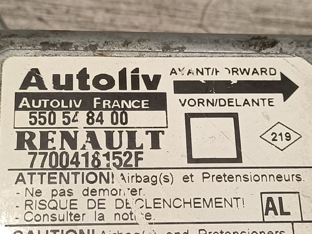 bontott RENAULT SCÉNIC I Légzsák Elektronika