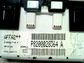 bontott RENAULT SCÉNIC I Multifunkciós Kijelző