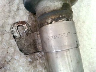 bontott RENAULT SCÉNIC II Turbócső