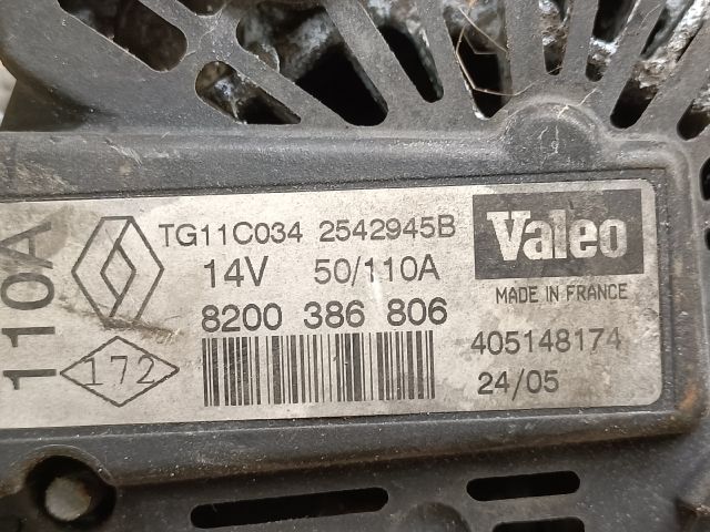 bontott RENAULT SCÉNIC II Generátor