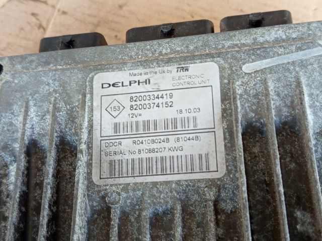 bontott RENAULT SCÉNIC II Motorvezérlő