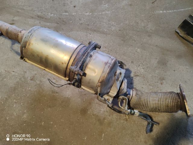 bontott RENAULT SCÉNIC II Komplett Kipufogó Rendszer