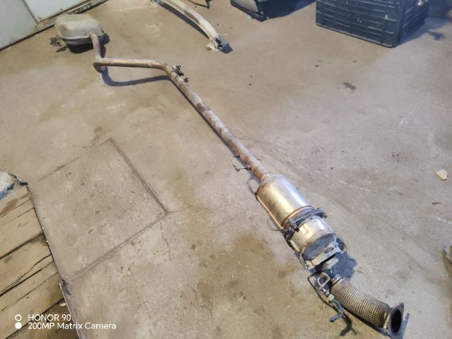 bontott RENAULT SCÉNIC II Komplett Kipufogó Rendszer