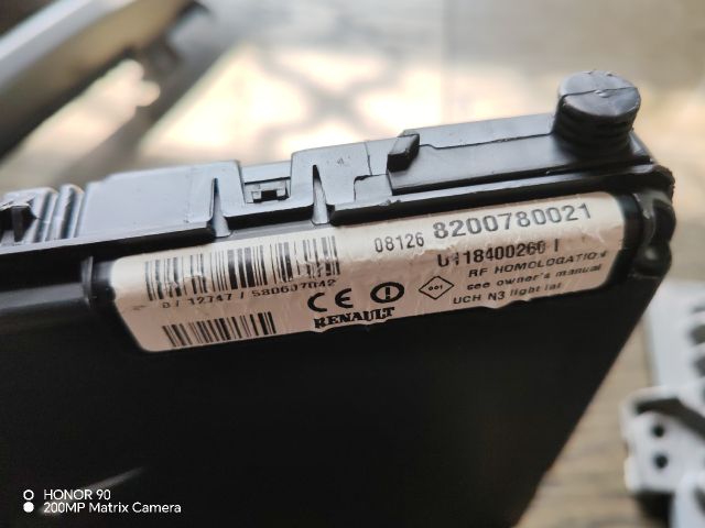 bontott RENAULT SCÉNIC II Motorvezérlő