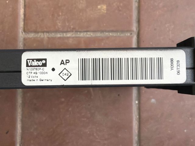 bontott RENAULT SCÉNIC II Előfűtő (Elektromos)