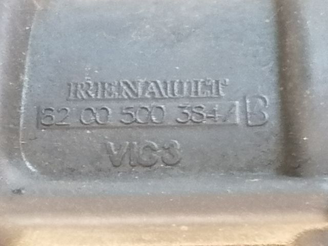 bontott RENAULT SCÉNIC II Turbócső