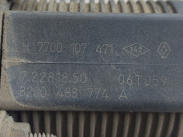 bontott RENAULT SCÉNIC II EGR / AGR Szelep