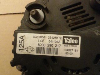 bontott RENAULT SCÉNIC II Generátor