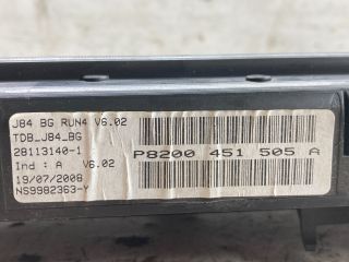 bontott RENAULT SCÉNIC II Kilométeróra