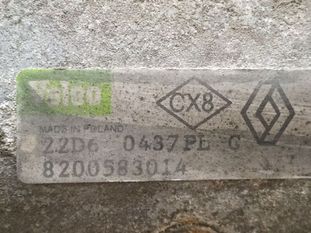 bontott RENAULT SCÉNIC II Önindító